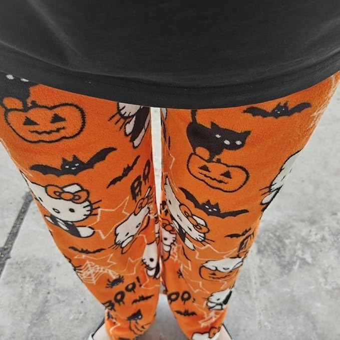 CozyLove™ Halloween Orange PJ's